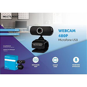 Webcam C/MICROFONE USB 480P