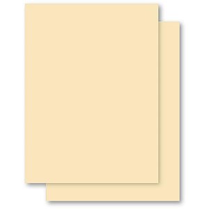 Papel Cartolina Amarela Escolar 50X66CM 140G