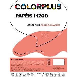 Papel Cartolina Dupla Face Color PLUS 48X66CM 120G Rosa