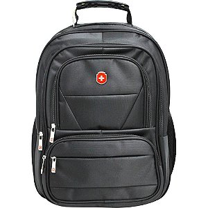 Mochila para Notebook Executiva Preta GD 4BOLSOS