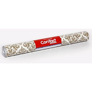 Contact Decorado 45CMX10M Arabesco Bronze