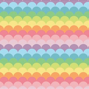 Plastico Adesivo 45CMX15M Rainbow