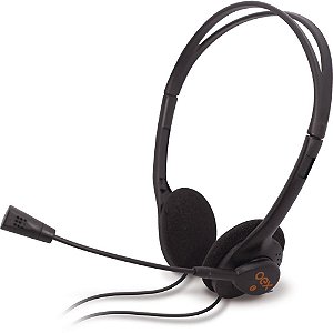Fone de Ouvido com Microfone Headset P2 Cabo 1.8M