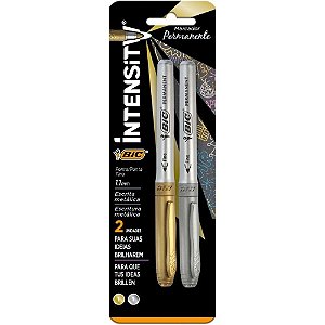 Pincel Marcador Permanente Marking 1.1MM PRATA/OURO