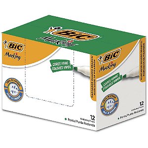 Pincel Quadro Branco Marking Recarregavel Verde