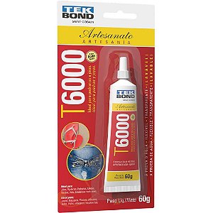 Cola para Artesanato T6000 Permanente 60G
