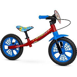 Bicicleta Infantil ARO 12 Balance Bike Spidey - Nathor