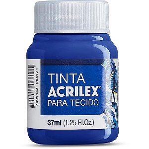Tinta para Tecido Fosca 37ML Azul Cobalto