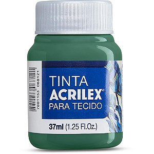 Tinta para Tecido Fosca 37ML Verde Bandeira