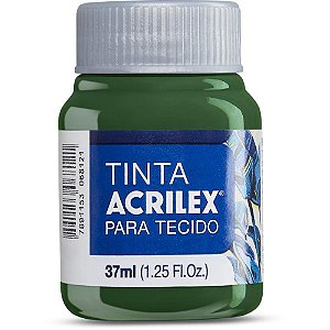 Tinta para Tecido Fosca 37ML Verde Pinheiro PCTE C/12