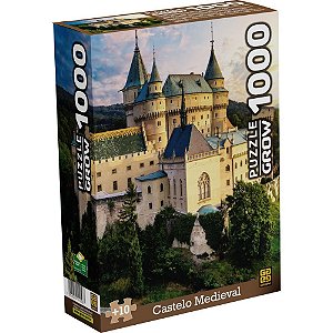 QUEBRA-CABECA Cartonado Castelo Medieval P1000