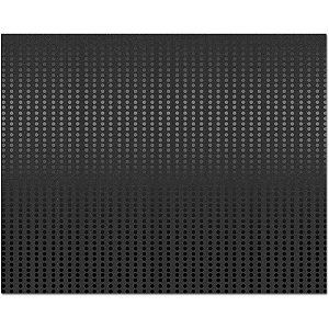 Placa em EVA Estampado 48X40CM Lantejoula Preto 2MM