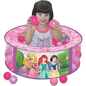 Piscina de Bolinhas Princesas 100 Bolinhas