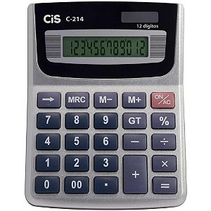 Calculadora de Mesa 12 DIG. Mod.calck C-214