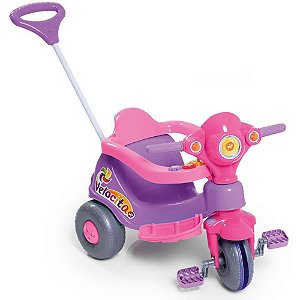 Veiculo para Bebe Velocita Lilas 2 em 1 C/SOM