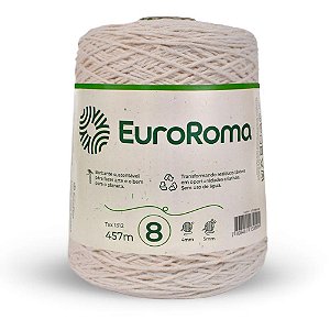 Barbante CRU 600G 4/8 Fios Rolo 457M