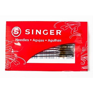 Agulha para Maquina Singer TAM11 Ponta Bola Doura CT.C/10