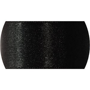 Fita de Cetim 07MM 10M. Preto 219