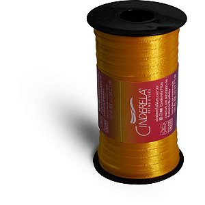 Fita de Cetim 07MM 100M. Dourado