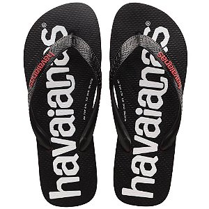 Chinelo Havaianas Unissex TOP Logo Mania 2 39/0 Vermelho