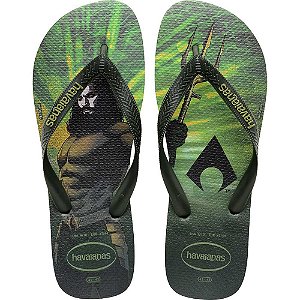 Chinelo Havaianas Licenciado TOP Herois DC 37/8 Amazonia