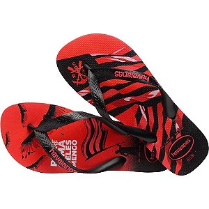 Chinelo Havaianas Licenciado TOP Flamengo 43/4 Preto