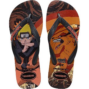 Chinelo Havaianas Licenciado Naruto 37/8 Ceramica