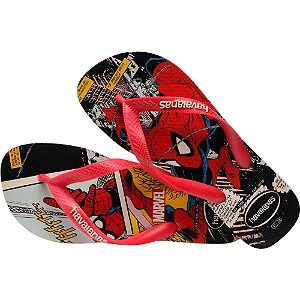 Chinelo Havaianas Licenciado Marvel Classics 35/6 Bege PALH (7909843501183)