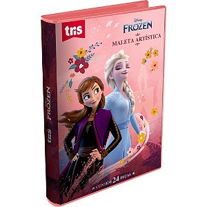 Maleta para Pintura Frozen 24 PCS