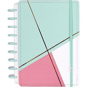 Caderno Inteligente Planner Medio Acqua GLAM