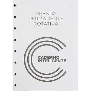 Caderno Inteligente Refil A5 Agenda PERM 90G. 100FLS.