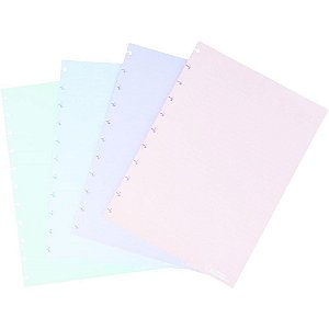Caderno Inteligente Refil Grande CANDY Colors 90G 40FLS