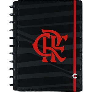 Caderno Inteligente Grande Flamengo Rubro Negro 80