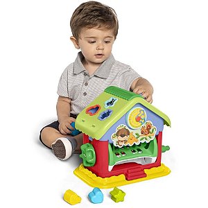 Brinquedo Educativo Casinha com Blocos Mini House - Calesita