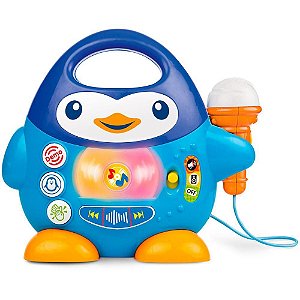 Brinquedo para Bebe Pinguim Musical C/LUZES