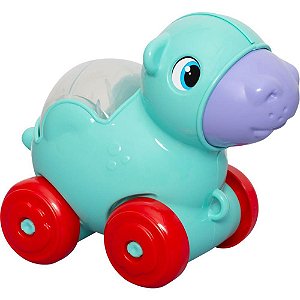 Brinquedo para Bebe BABY Fofo Hipopotamo Solapa
