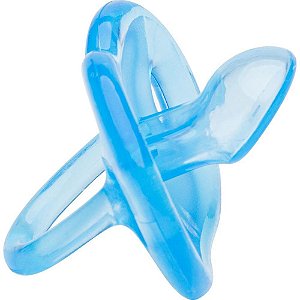 Chupeta Silicone 100% ORTO T1 Azul