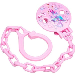 Produto para Bebe Prendedor de Chupeta TIP Rosa