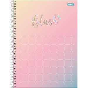Caderno 01X1 Capa Dura BLUSH 80FLS. PCTE C/4