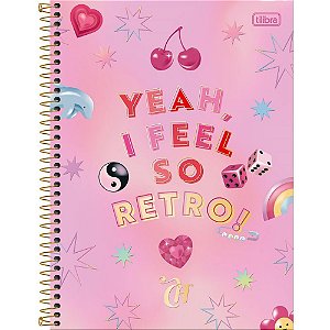 Caderno 01X1 Capa Dura Capricho 80FLS. PCTE C/4