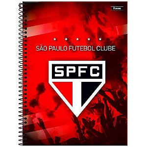 Caderno 01X1 Capa Dura Sao Paulo 80FLS.