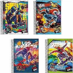 Caderno 01X1 Capa Dura Teen WAY 96FLS. PCT.C/04