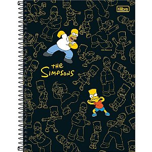 Caderno 01X1 Capa Dura THE Simpsons 80FLS. PCT.C/04