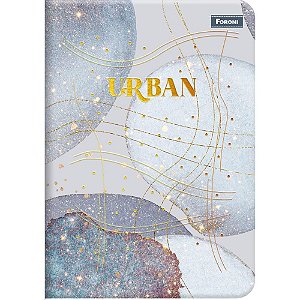 Caderno 01X1 Capa Dura URBAN 80FLS.