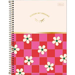 Caderno 10X1 Capa Dura CHECK POP 160FLS.