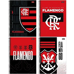 Caderno 10X1 Capa Dura Flamengo 160FLS.