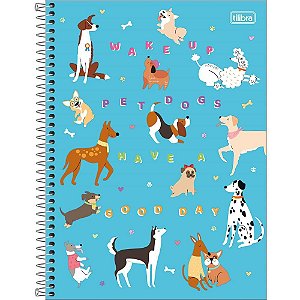 Caderno 10X1 Capa Dura HUG ME 160FLS.