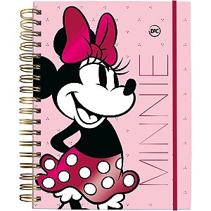 Caderno 10X1 Capa Dura Minnie SMART 80F.C/ELASTICO
