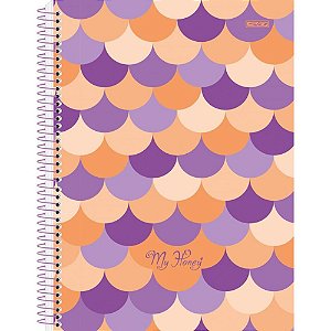 Caderno 10X1 Capa Dura MY Honey 160F