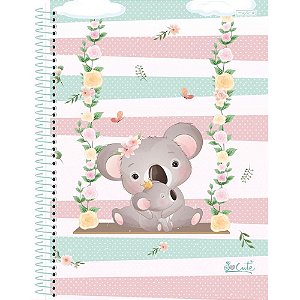 Caderno 10X1 Capa Dura SO Cute 160F